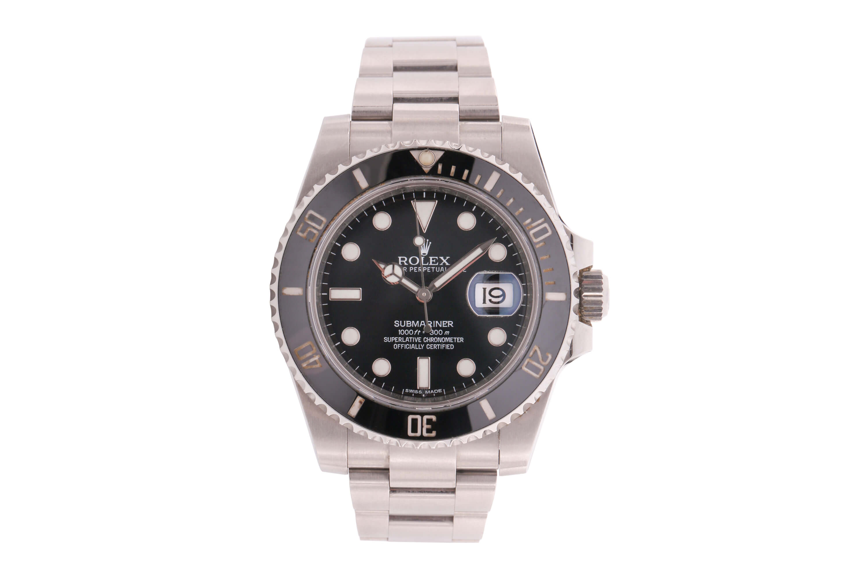 Rolex Submariner stainless steel wristwatch
